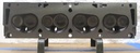 1962-1976 Reconditioned Cast Iron Cylinder Head for Ford 5.9L/360cc, 6.4L/390 CID, Mercury 6.4L/390 CID V8,16 Valve OHV ( BOTH ) With Valves And Springs only, No Smog, Casting # C8AE-H, 2F19, Compatible With F-Series Trucks, M-400, M-450, P-350, Vin : Y. 1962-1976 300 Country Sedan, Country Esquire, Custom, Custom 500 F-Series Trucks, Fairlane, Galaxie 500, LTD, M-400, Mustang, P-350, Thunderbird, Torino, Vin : 9, H, M, P, S, X, Y, Z. 1966-1971 Mercury Colony Park, Comet, Commuter, Cougar, Cyclone, Marauder, Marquis, Montclair, Montego, Monterey, Park Lane ( $No Core Charge ) This is a Used casting so there are visible chips and scratches but they will not affect the performance of the cylinder head. Please ask for shipping information.