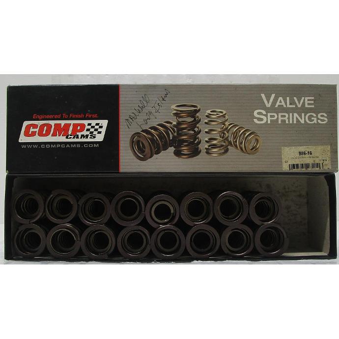 Cylinder Head Dual Valve Spring - 1995 Chevrolet C, K Series Trucks V8, 5.0L / 305 CID Vin : E, G, V8 5.7L / 350 CID OHV 16 Valves VIN : R, - 1995 - Ford Explorer, Mustang V8, 5.0L / 302 CID OHV 16 Valve, Vin : D, P  - 1995 - GMC C, K Series Trucks V8, 5.0L /305 CID OHV 16 Valve, VIN : H, 1995 C, K Truck Series V8- 5.7L / 350 CID V8 OHV 16 Valve, Vin : R