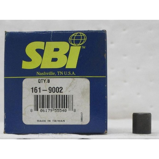 [161-9002SBI] Cylinder Head Exhaust Push Caps Compatible With : 1942-1947 Ford Tractor L4, 2.0L / 120 CID OHV 8 Valve, 2N - 1948-1952 Ford Tactor L4, 2.0L / 120 CID OHV, 8 Valve, 8N - 1939-1941 Ford Tractor L4, 2.0L / 120 CID OHV, 8 Valve, 9N