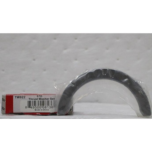 [TW922DNJ] Engine Cranckshaft Thrust Washer Set Compatible With Lexus L4 2.4L 2012-... Pontiac L4 2.4L 2010-... Scion L4 2.4L 2010-2015 - Toyota L4 2.4L 2003-2011