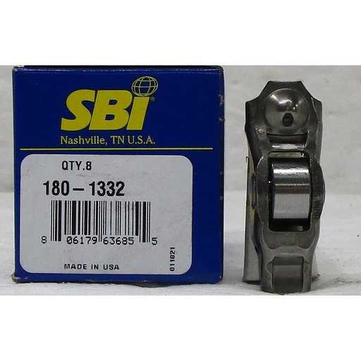 [180-1332SBI] Rocker Arm Compatible With : 2011-2021 Chrysler 300 3.6L 220c.i. DOHC 24 Valve / 2014-2021 Jeep V6, 3.2l 198c.i., 24 Valve - 2011-2021 Dodge Challenger V6, 3.6L 220c.i., DOHC 24 Valve / 2011-2021 Charger V6, 3.6L 220c.i.