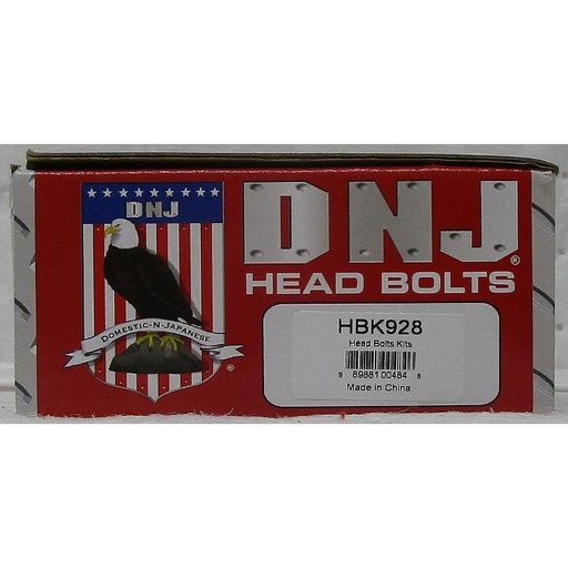 [HBK928DNJ] Head Bolt Kit Compatible With : 2010-... Pontiac Vibe L4, 1.8L / 1798 CID DOHC 16 Valve, 2015-...Totota Corolla, Prius L4, 1.8L / 110 CID DOHC 16 Valve