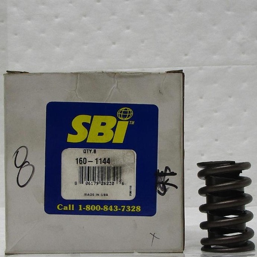 [160-1144SBI] Valve Spring - 1995 Chevrolet Blazer V6, 4.3L 262c.i., OHV 12 Valve / C1500 V6, 5.0L 305 CID, OHV 16 Valve - 1995 GMC 1500 V6, 4.3L 262 CID OHV 12 Valve / V8, 5.7L 350 CID OHV 16 Valve