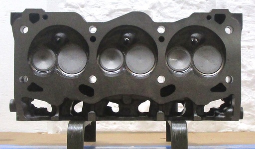 [100219VS] 1995-2008 Reconditioned Cast Iron Cylinder Head for GM 3.8L/231 CID V6, 12V OHV ( BOTH ) With Valves and Springs only, Casting 8134, 4781, 2B55, Vin : 2,K, Compatible With : 95-08 Park Avenue, Riviera, Lesabre, Reatta, Regal, Rendezvous, Terraza, Lucerne,Vin : L, K, 2, 95-08 Chevrolet Impala, Monte Carlo, Camaro, Venture, Uplander, Lumina LTZ, Vin : 1, K, 2, 55-08 Oldsmobile 88, 98, LSS, Regency, Intrigue Vin : k,1, 55-08 Pontiac Boneville, Aztek, Grand Prix, Lucerne, Lacrosse, Allure, G6, Vin : k, L, 2, 1, ($50.00 Core Charge ) this is a Used casting so there are visible chips and scratches but they will not affect the performance of the cylinder head. C.H.E will provide Return Core label, please ask for shipping information.
