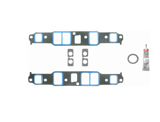 [17310FEL] Intake Manifold Gasket ( Marine ) for Mercruiser 4.3L, V6 12V OHV, Mercury, Yamaha, OMC, Volvo Penta, Crusader +